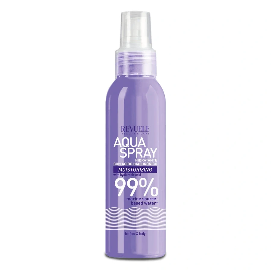 Revuele Aqua Spray for Face & Body Moisturizing with Hyaluronic Acid 200 мл