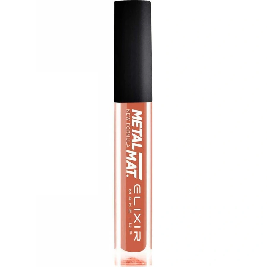 Рідка губна помада матова металік Elixir Liquid Lip Metal Mat 382 Terra Rose