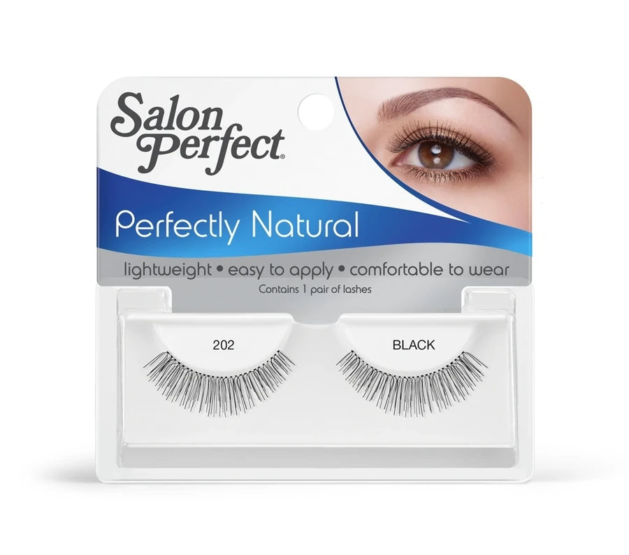 Вії чорні №202 Salon Perfect Strip Lash Black №202