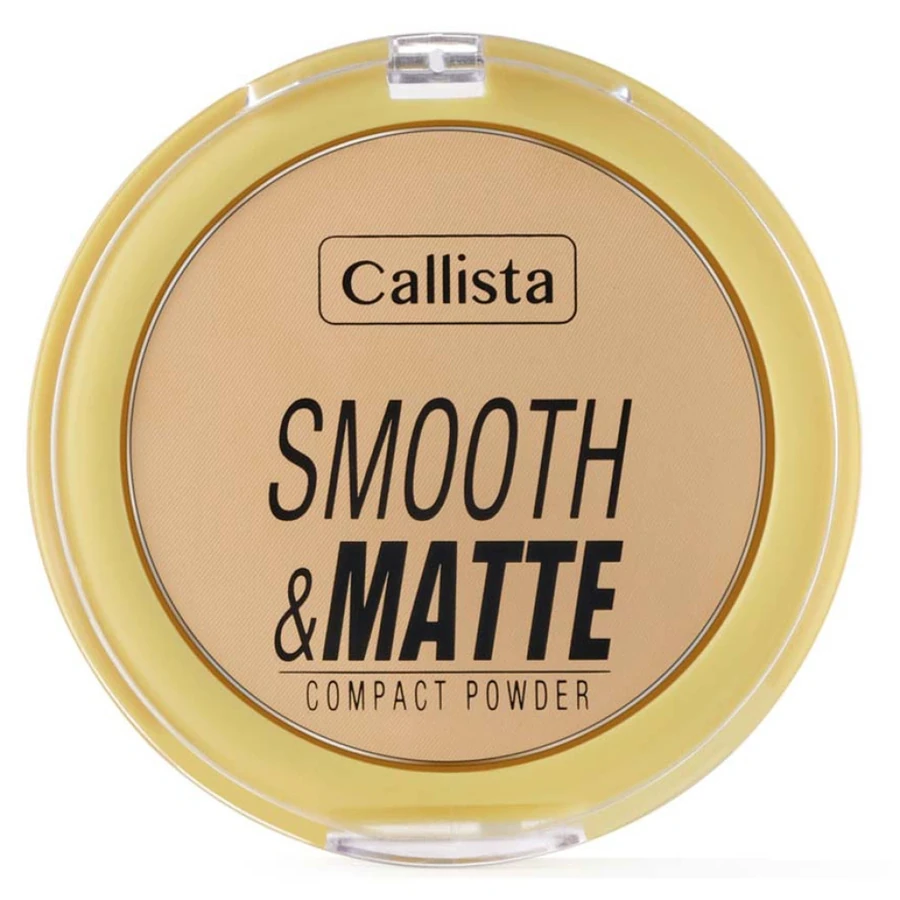 Компактна пудра для обличчя Callista SMOOTH&MATTE COMPACT POWDER 10 Natural Beige 10 г