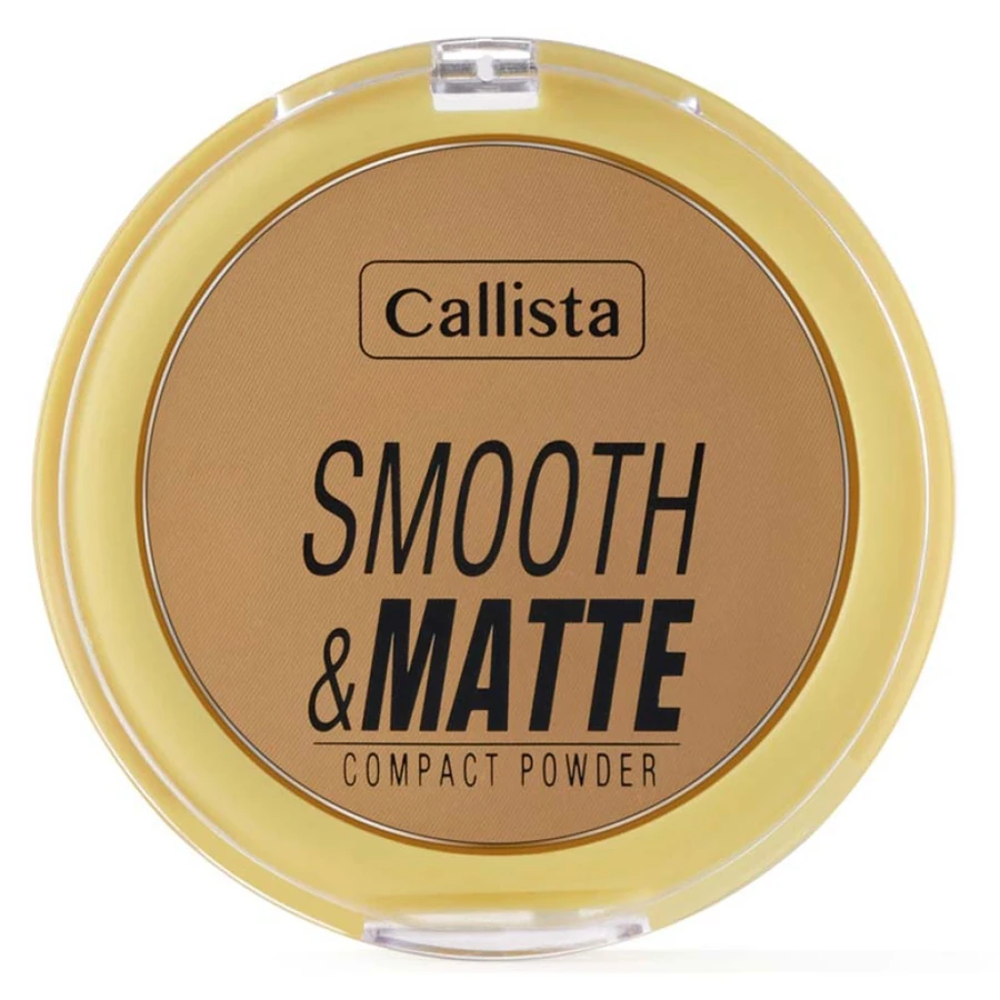 Компактна пудра для обличчя Callista SMOOTH&MATTE COMPACT POWDER 40 Apricot 10 г
