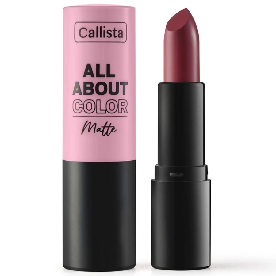 Матова губна помада Callista ALL ABOUT COLOR MATTE LIPSTICK 504 That Rose 4 г