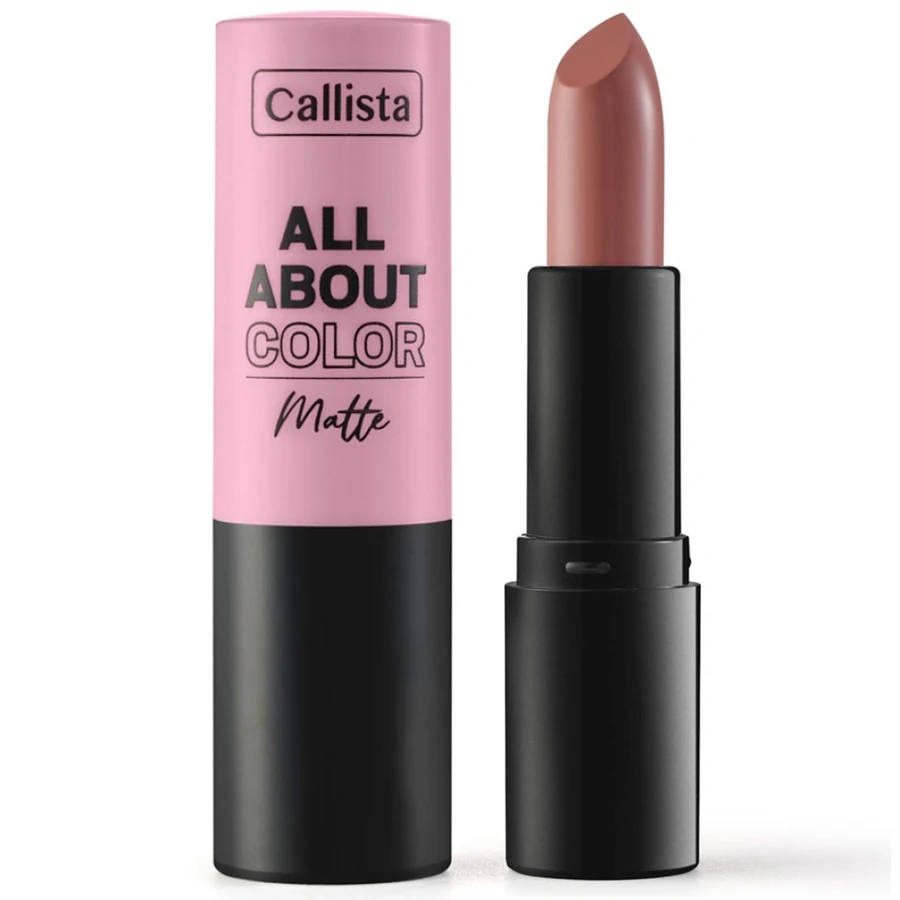 Матова губна помада Callista ALL ABOUT COLOR MATTE LIPSTICK 507 Kiss Me More 4 г