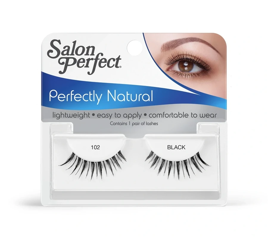 Вії чорні №102 Salon Perfect Strip Lash Black №102