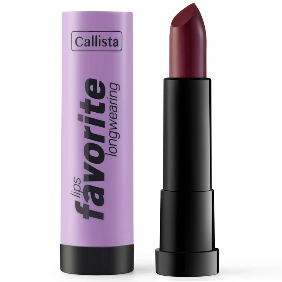 Стійка помада із сатиновим фінішом Callista Lips Favorite Longwearing Lipstick 308 Vampy-Like 4 г