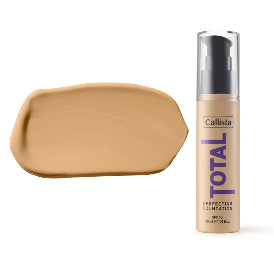 Тональний крем з УФ-захистом Callista TOTAL PERFECTING FOUNDATION SPF15 230 Medium Beige 30 мл
