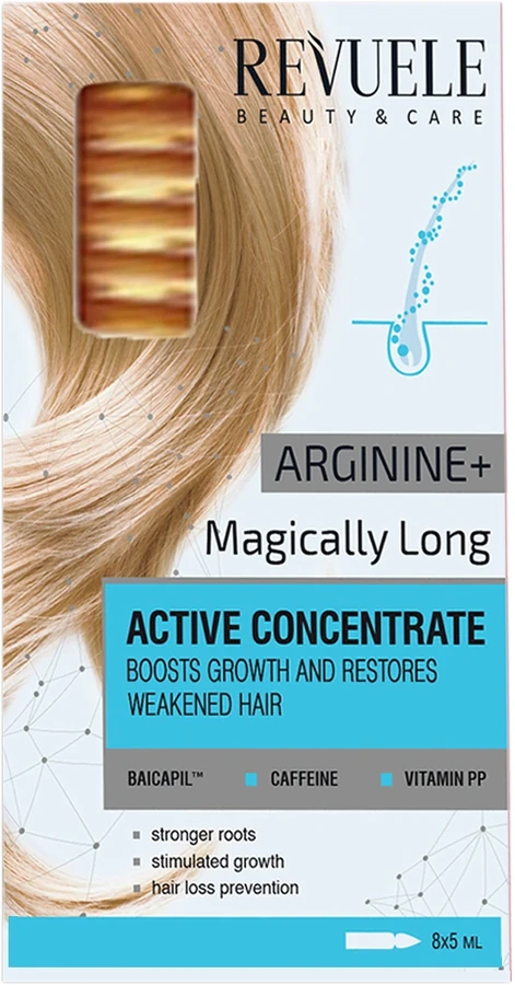 Revuele Aktive Concentrate Arginine + Magically Long 8х5 мл
