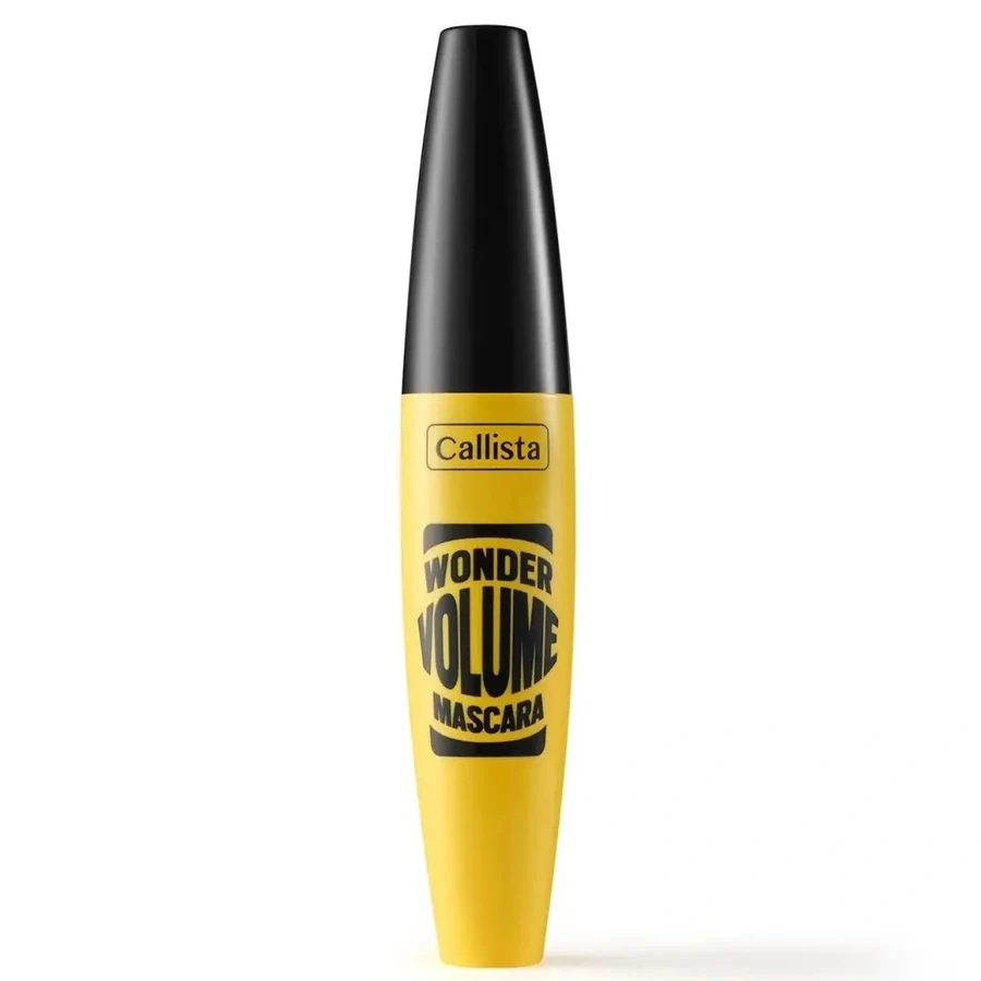 Туш для вій Callista WONDER VOLUME MASCARA Real Black натуральна щіточка 12 мл