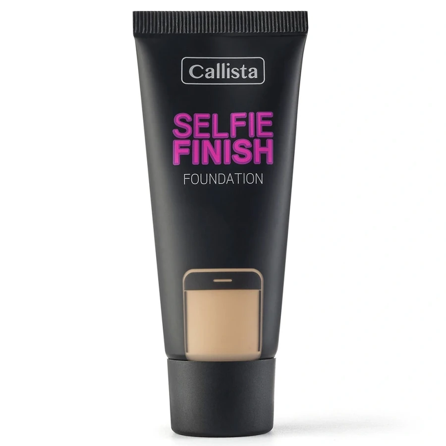 Тональний крем Callista SELFIE FINISH FOUNDATION SPF15 100 Natural Beige натурально-бежевий 25 мл