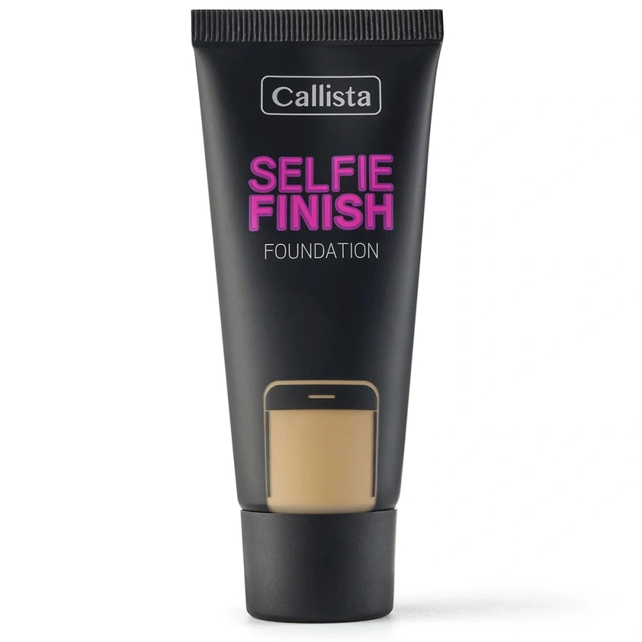 Тональний крем Callista SELFIE FINISH FOUNDATION SPF15 130 Medium Beige середній бежевий 25 мл