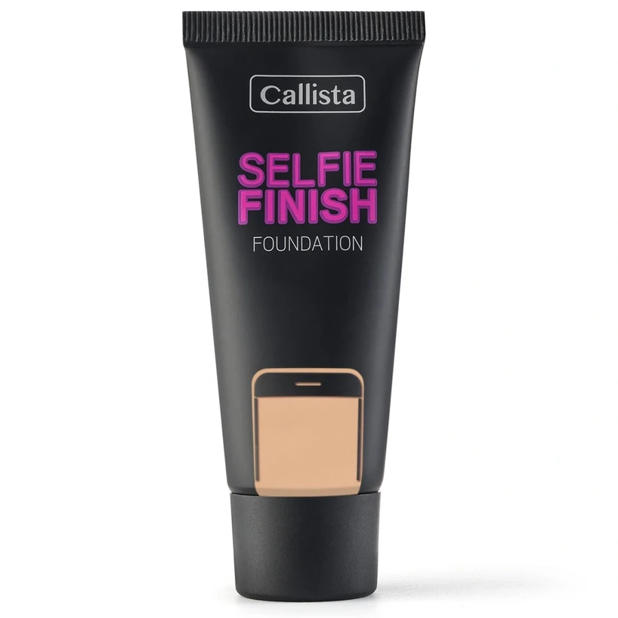 Тональний крем Callista SELFIE FINISH FOUNDATION SPF15 121 Porcelain порцеляновий 25 мл