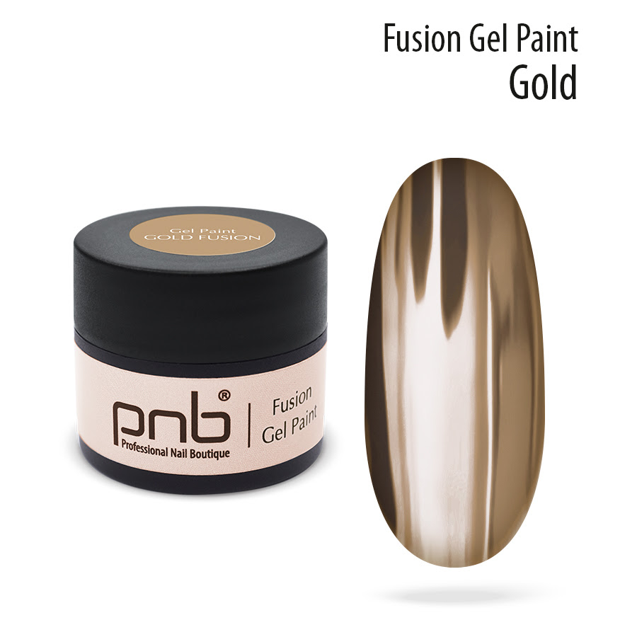 Гель-фарба Золоте лиття PNB Gel Paint Gold Fusion 5 мл