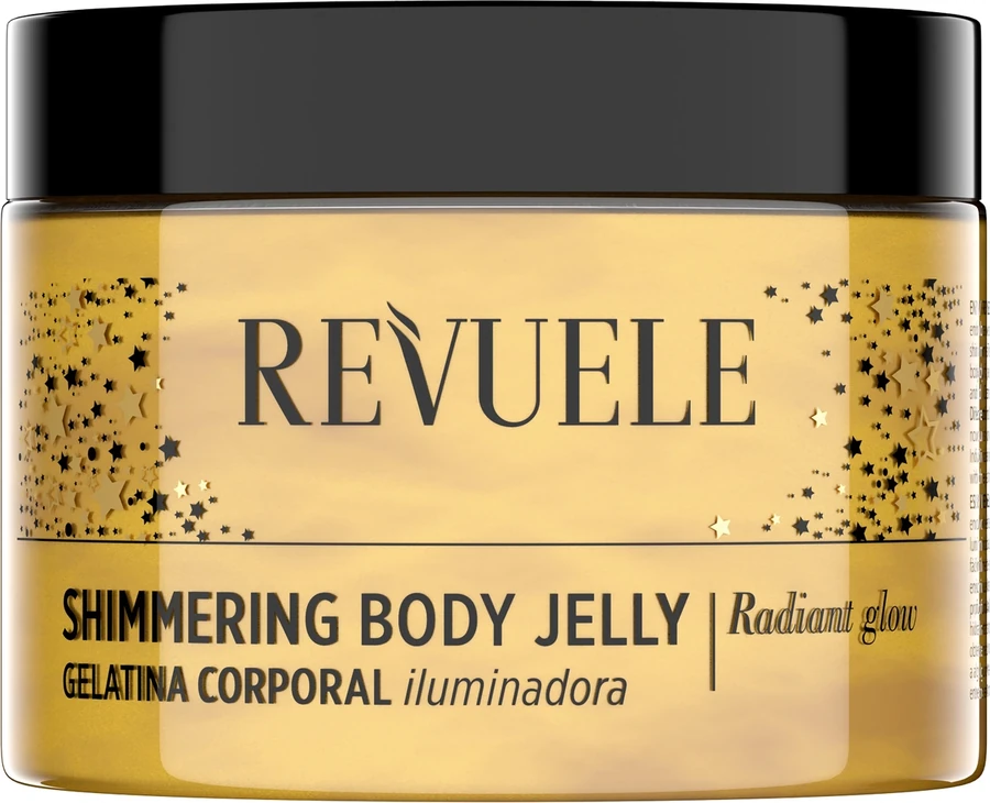 Желе для тіла Золоте сяйво Revuele Shimmering Body Jelly Gold 400 мл
