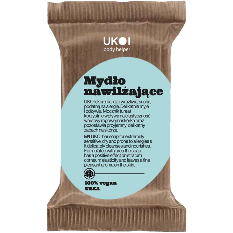 Мило зволожуюче з сечовиною 3% UKOI Urea Moisturizing Bar Soap 100 г