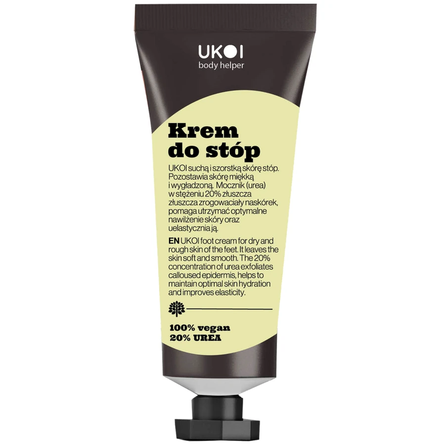 Крем для ніг із сечовиною 20% UKOI Foot Cream with Urea 20% 75 мл