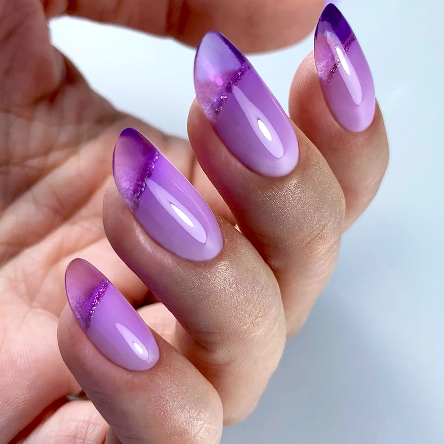 Гель Стронг Айрон Кришталево-фіолетовий PNB Strong Iron Gel Сrystal Violet 8 мл