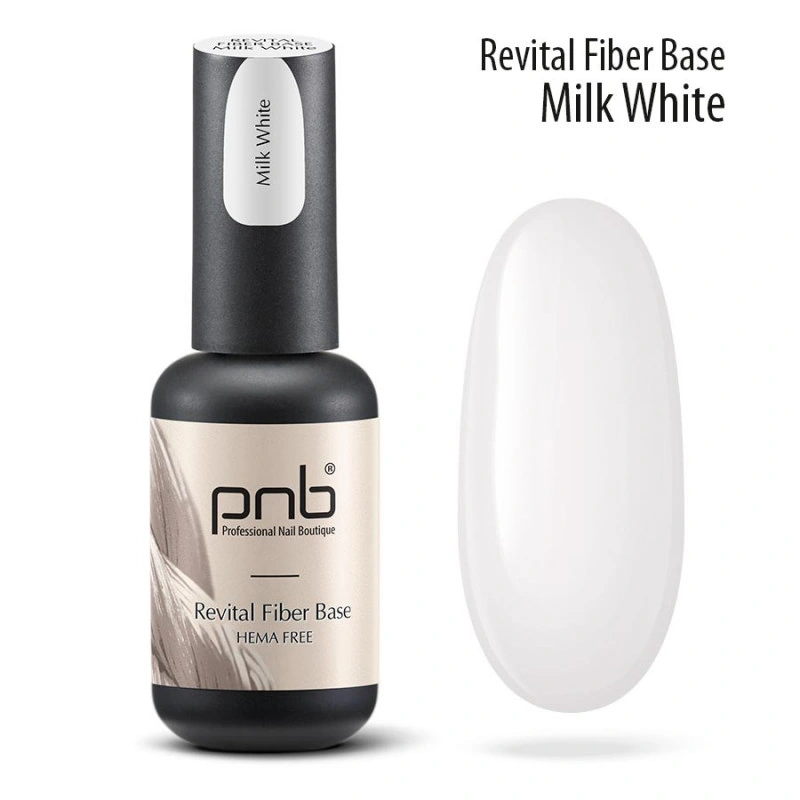 PNB Revital Fiber Base White Milk молочно-білий 8 мл