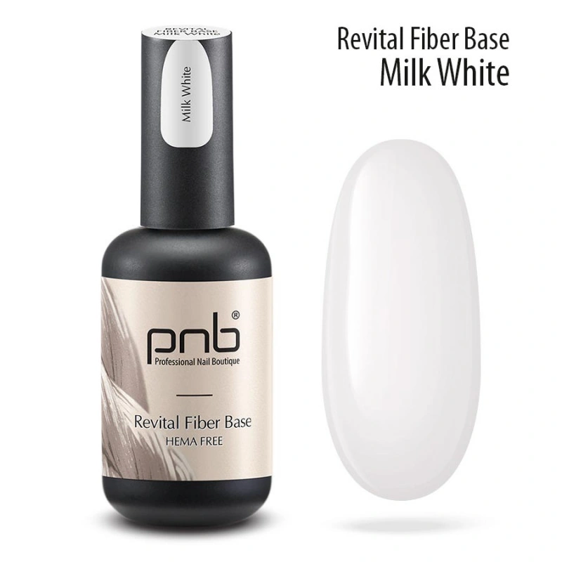 PNB Revital Fiber Base White Milk молочно-білий 17 мл