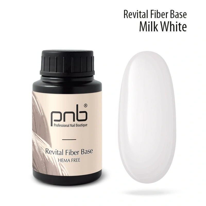 PNB Revital Fiber Base White Milk молочно-білий 30 мл