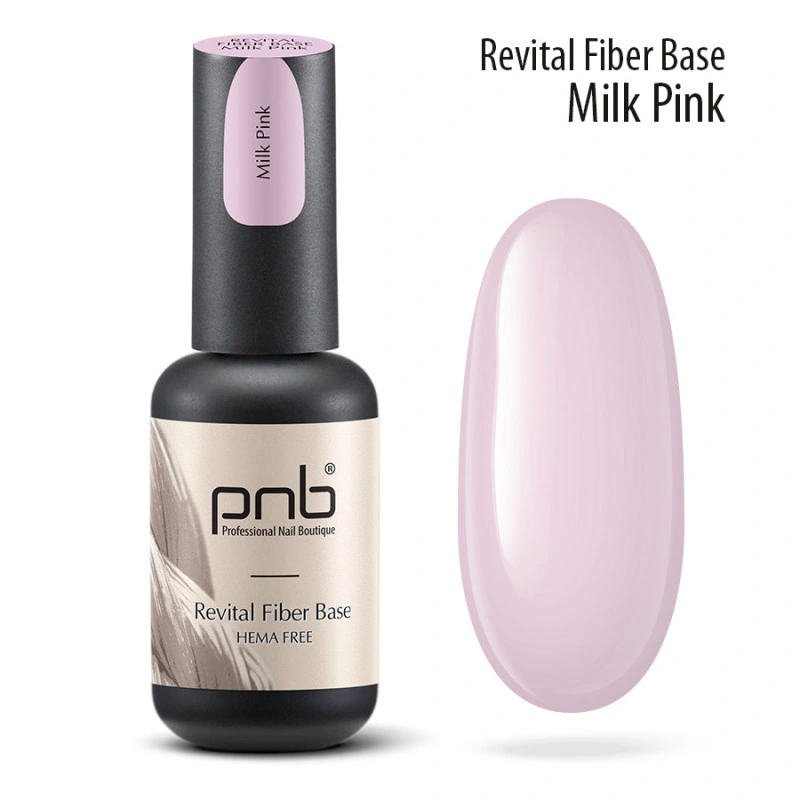 PNB Revital Fiber Base Milk Pink молочно-рожевий 8 мл