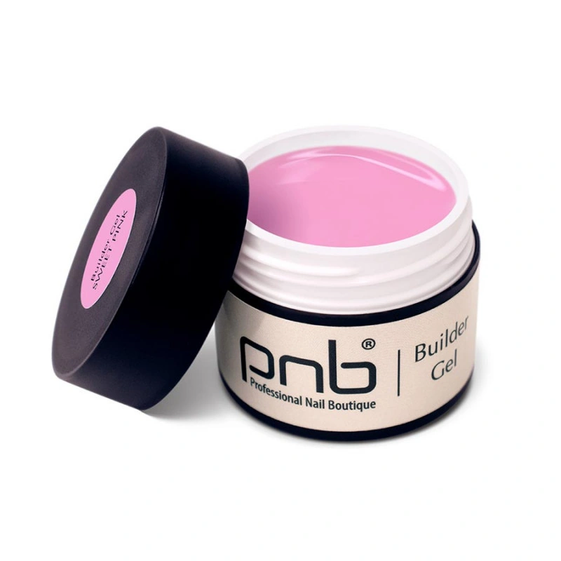 Моделюючий гель PNB Builder Gel Sweet Pink цукрово-рожевий 15 мл
