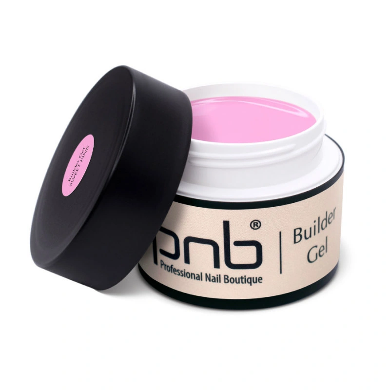 Моделюючий гель PNB Builder Gel Sweet Pink цукрово-рожевий 50 мл