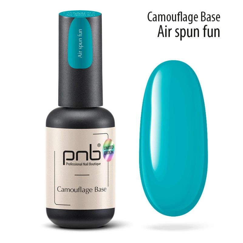Камуфлююча база Повітряна забава PNB Camouflage Base Air spun fun бірюзовий, емаль 8 мл