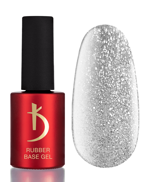 Світловідбивне базове покриття Kodi Reflective Base Gel №06 срібний, світловідбивний 15 мл