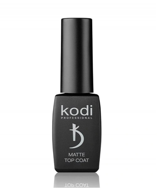 Матове верхнє покриття для гель-лаку з глітером Kodi Matte Top Coat Glitter 8 мл