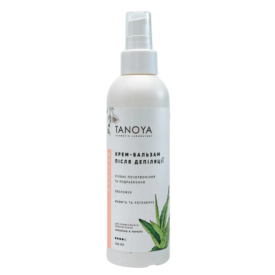 Крем-бальзам після депіляції Tanoya Post Epilation Cream-Balm 200 мл