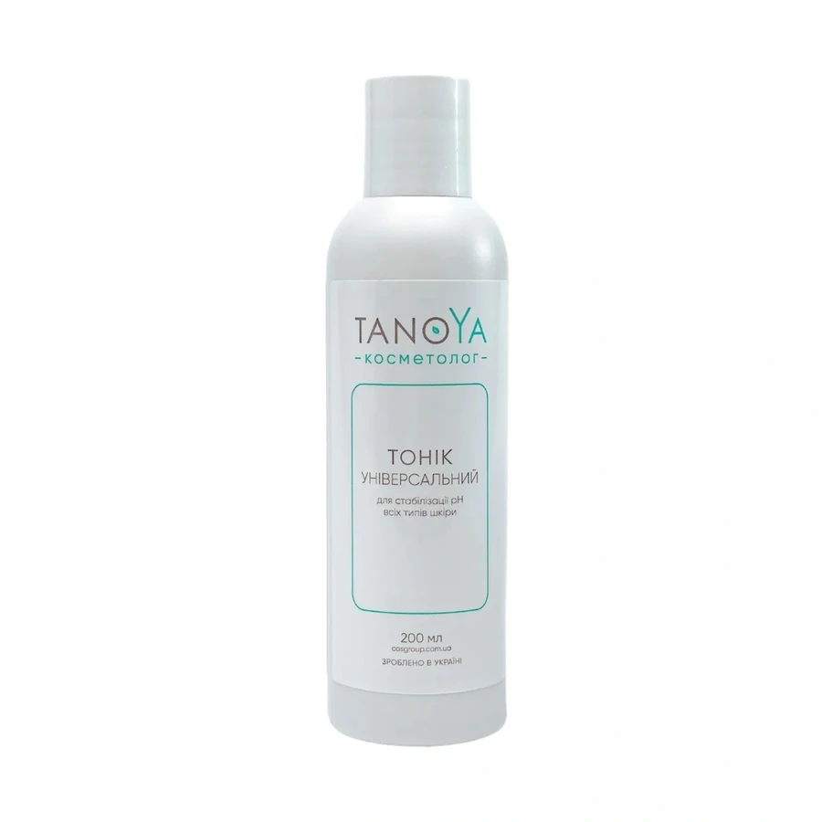 Тонік універсальний для стабілізації рівня рН Tanoya Universal Face Tonic для pH Stabilization 200 мл
