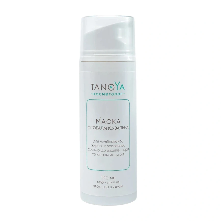Маска фітобалансуюча Tanoya Phytobalancing Face Mask 100 мл