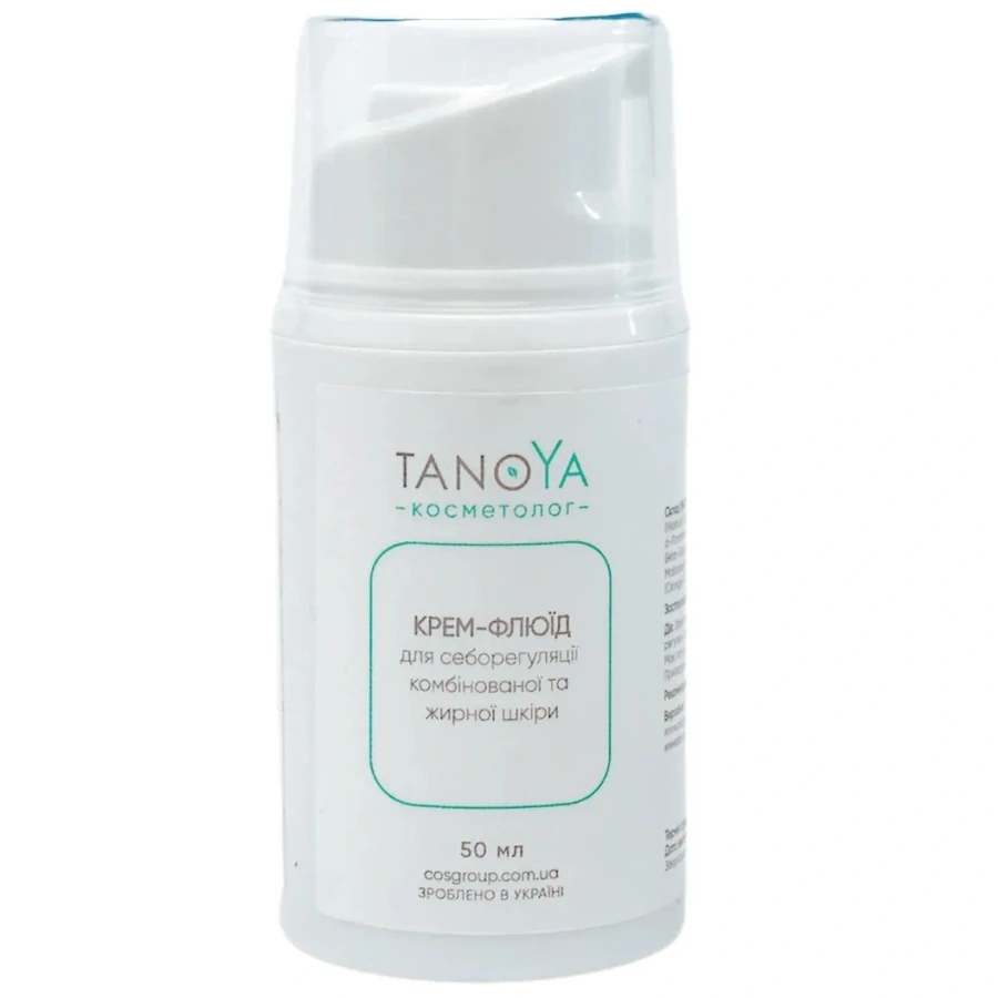 Tanoya Cream-Fluid for Seboregulation of Combination and Oily Skin 50 мл