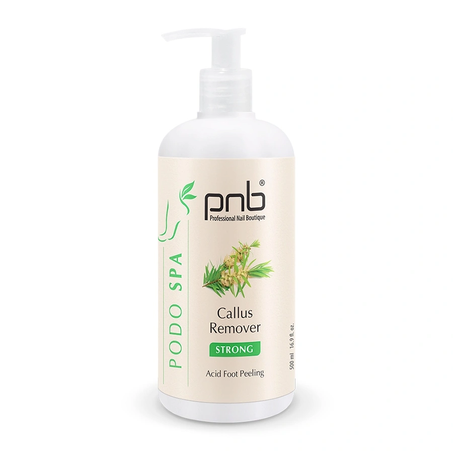 Кислотний пілінг для ніг ПОДО СПА PNB Callus Remover PODO SPA STRONG 500 мл