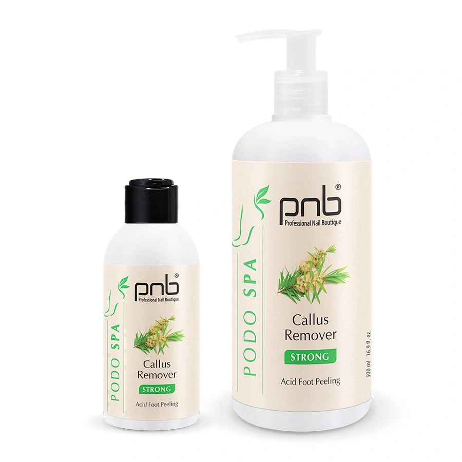 Кислотний пілінг для ніг ПОДО СПА PNB Callus Remover PODO SPA STRONG 500 мл