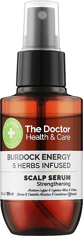 Сироватка для шкіри голови Реп`яхова сила The Doctor Burdock Energy 5 Herbs Infused Scalp Serum 89 мл
