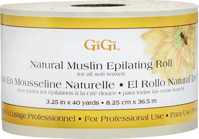 GIGI Natural Muslin Epilating Roll 45,7 м