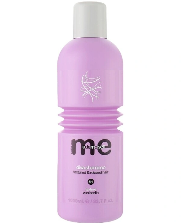 Шампунь для кучерявого волосся MeMademoiselle Diva Shampoo 5:1 Textured and Relaxed Hair 1000 мл