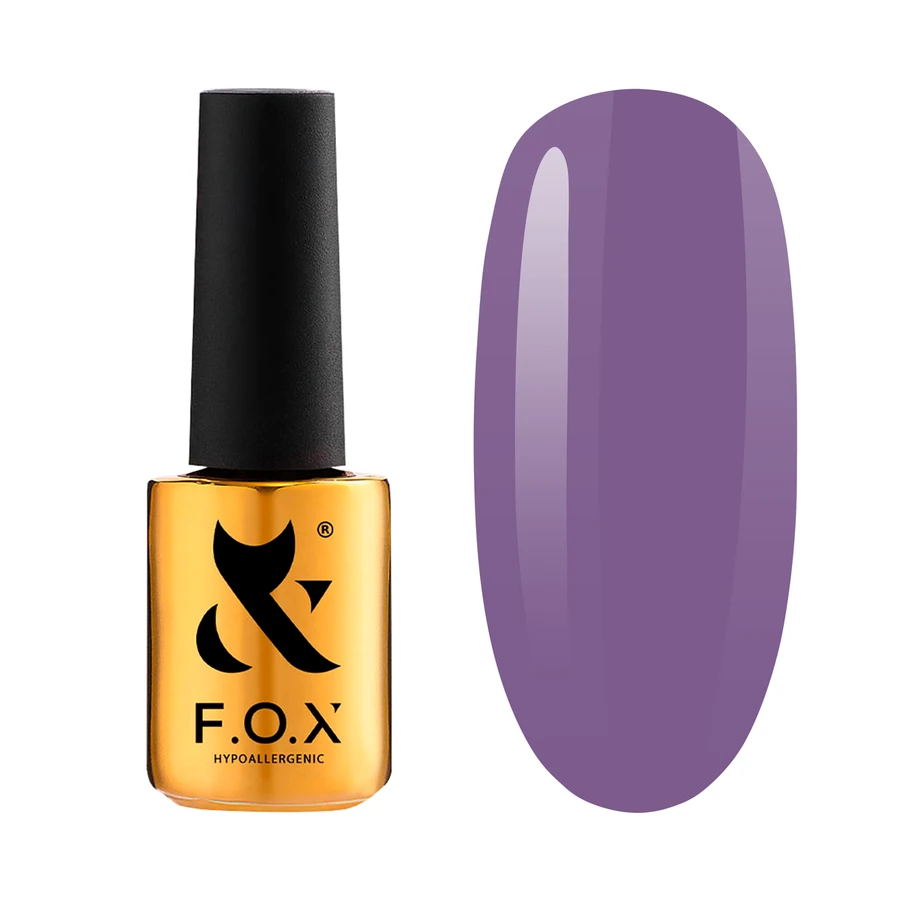Гель-лак FOX Gel-Polish Spectrum 126 лавандовий, емаль 14 мл