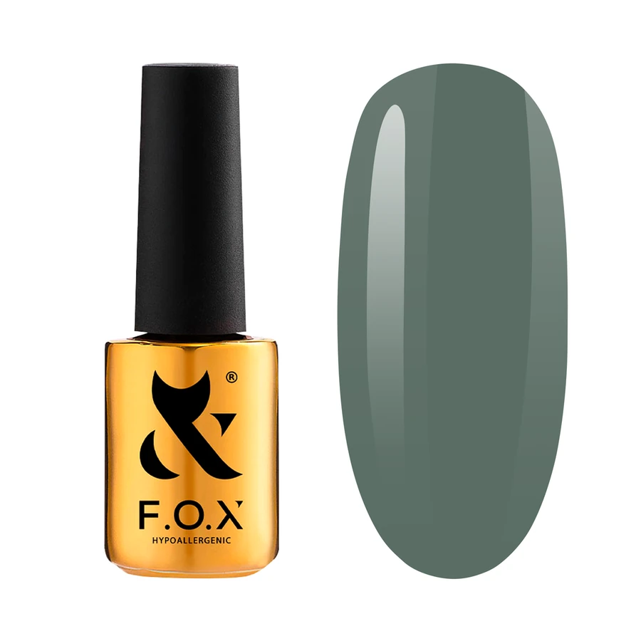Гель-лак FOX Gel Polish Gold Spectrum 131 зелений, емаль 14 мл