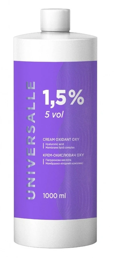 Крем-окислювач 1,5% UNIVERSALLE Cream Oxidant Oxy 1,5% 1000 мл