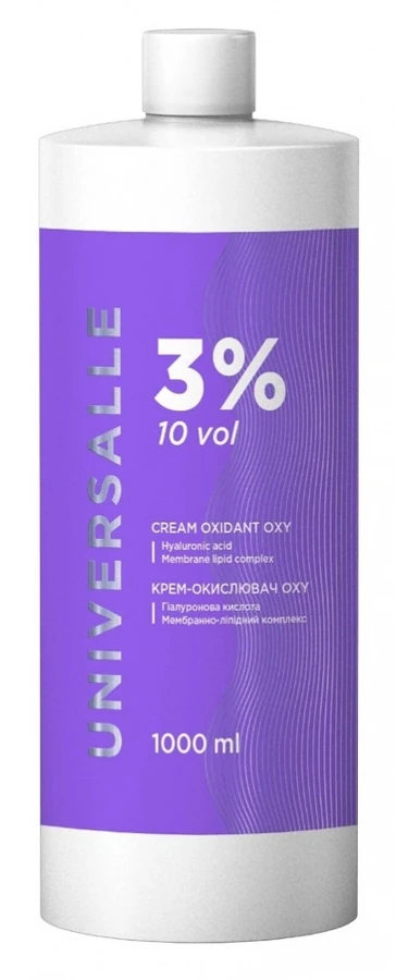 Крем-окислювач 3% UNIVERSALLE Cream Oxidant Oxy 3% 1000 мл