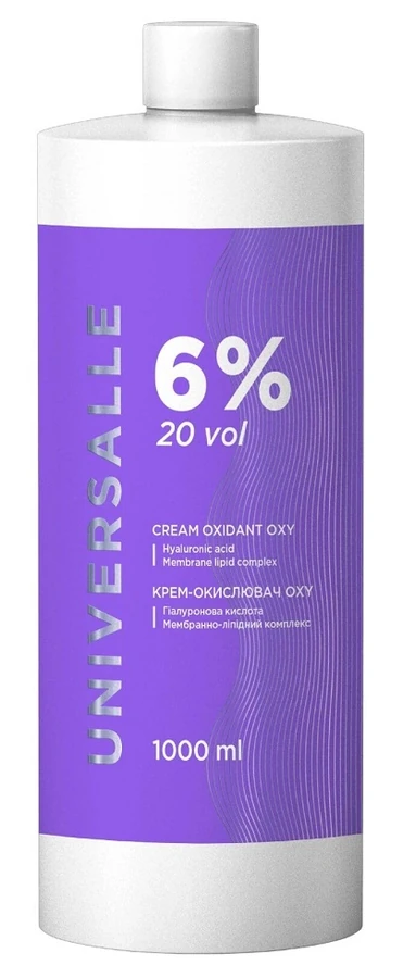 Крем-окислювач 6% UNIVERSALLE Cream Oxidant Oxy 6% 1000 мл