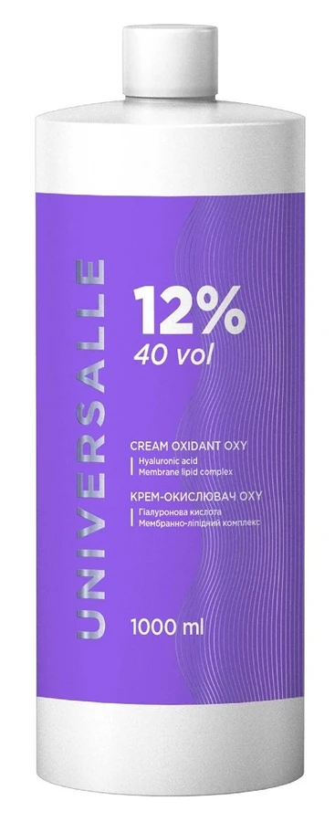 Крем-окислювач 12% UNIVERSALLE Cream Oxidant Oxy 12% 1000 мл