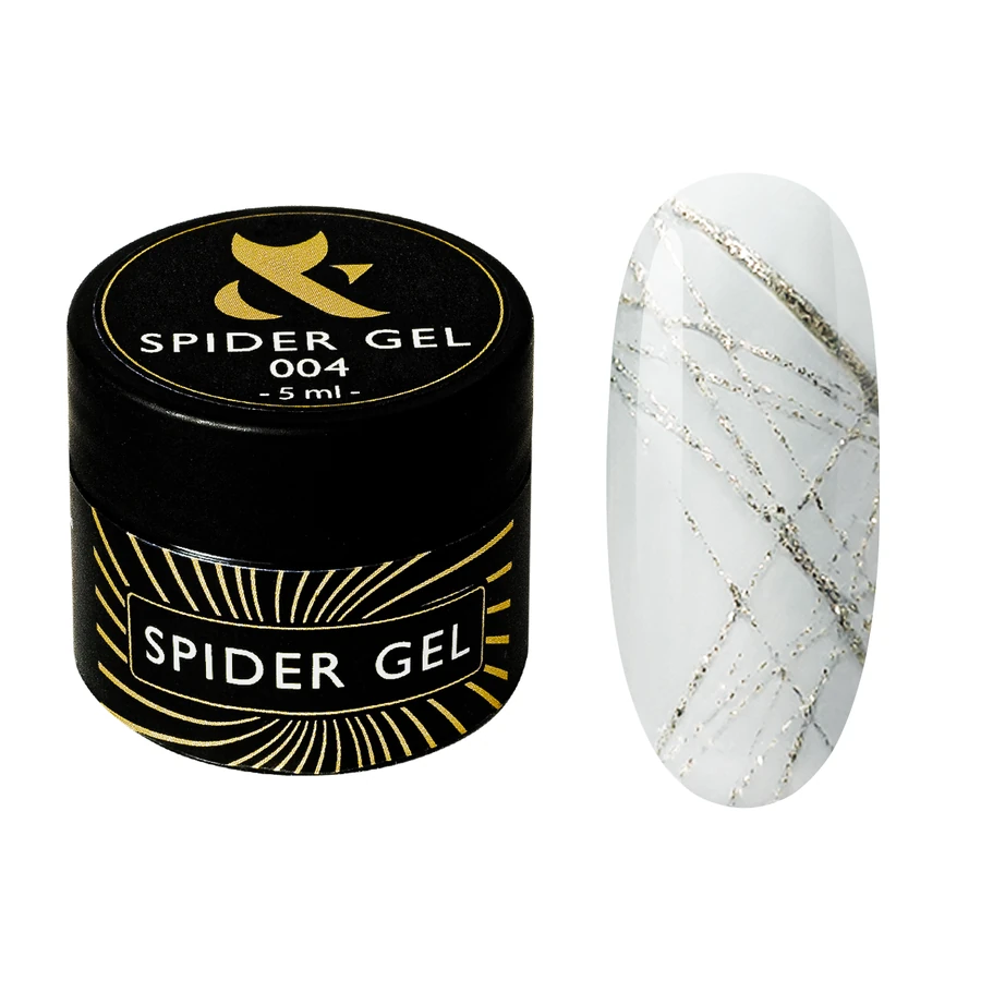 Гель-павутинка FOX Spider Gel 004 Gold золотий 5 мл