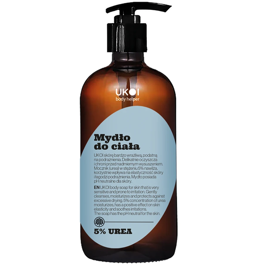 Рідке мило для тіла із сечовиною 5% UKOI Body Soap UREA 5% 500 мл