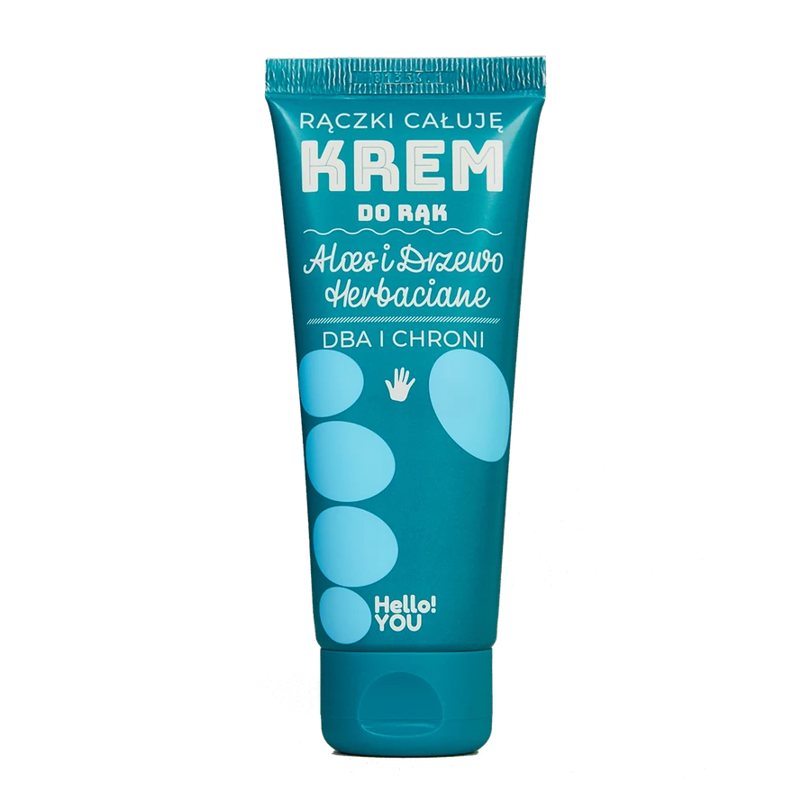 Крем для рук "Алое та Чайне дерево" Hello!You Hand Cream Aloe and Tea Tree 75 мл