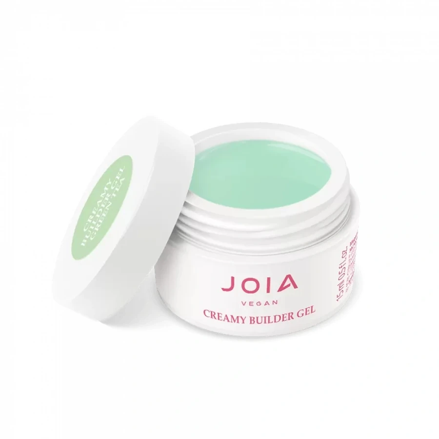 Моделюючий гель JOIA Vegan Creamy Builder Gel Green Tea зелений 15 мл