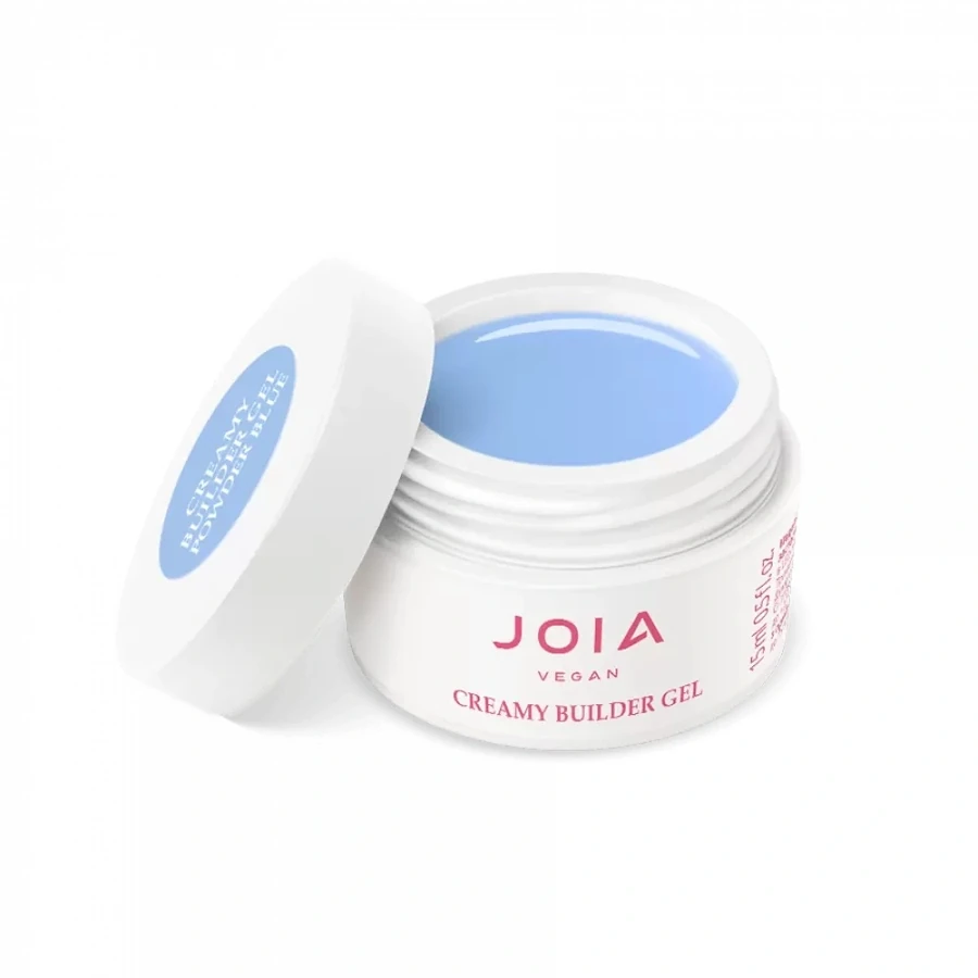 Моделюючий гель JOIA Vegan Creamy Builder Gel Powder Blue пудрово-блакитний 15 мл