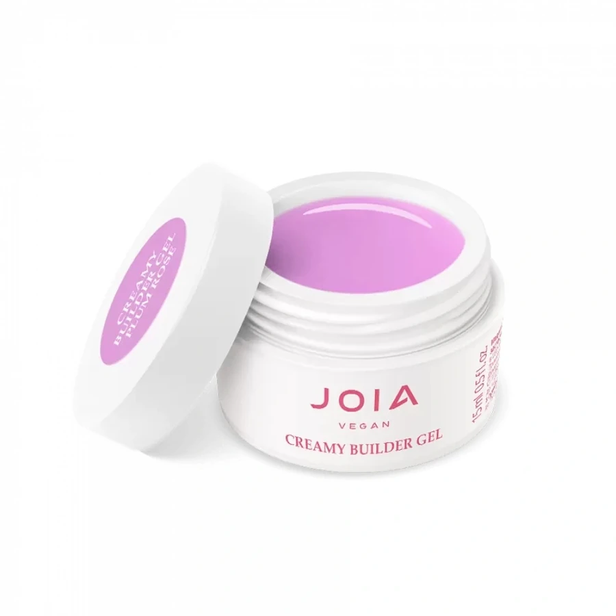 Моделюючий гель JOIA Vegan Creamy Builder Gel Plum Rose світлий розово-сливовий 15 мл